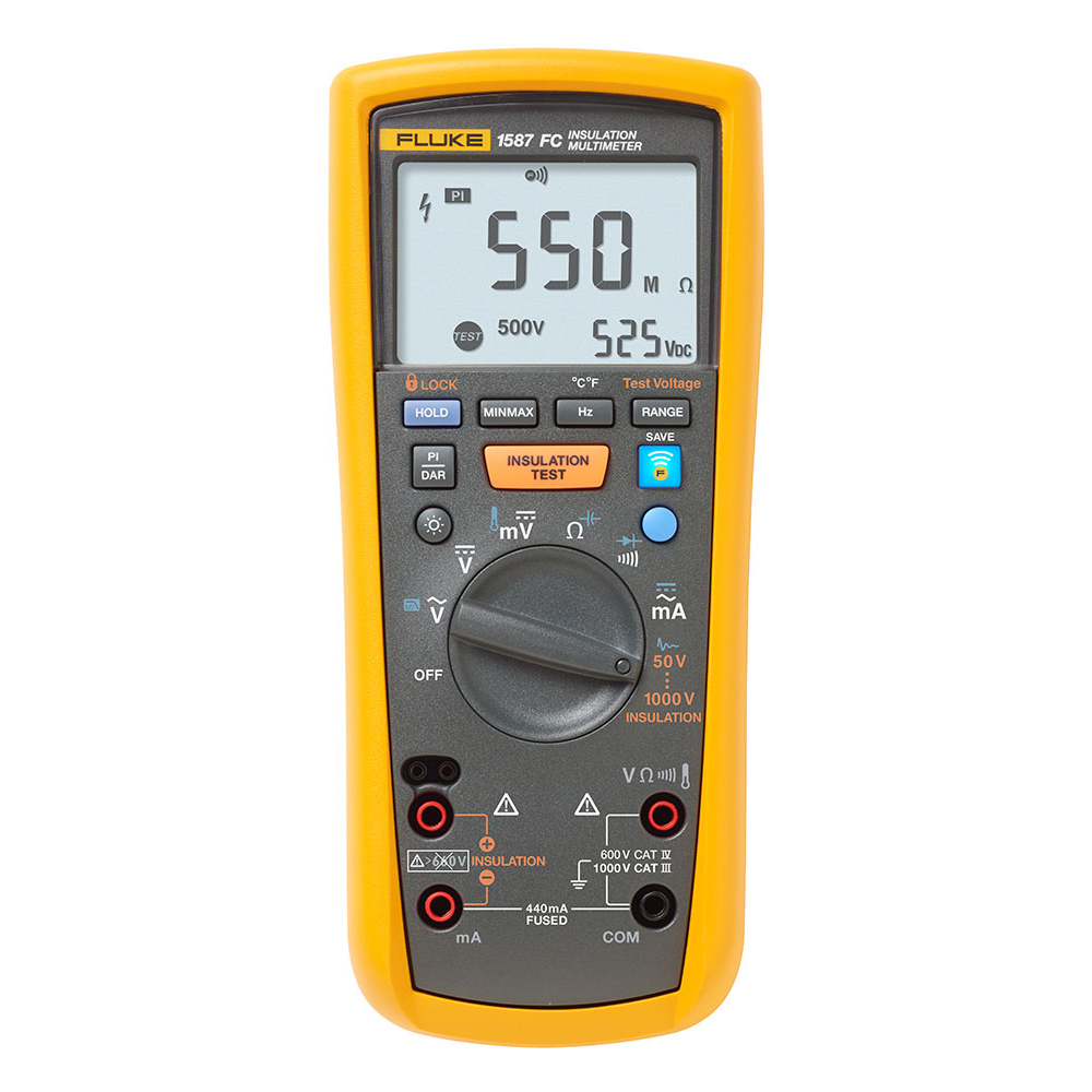 福祿克Fluke 1587C FC絕緣電阻表、萬用表